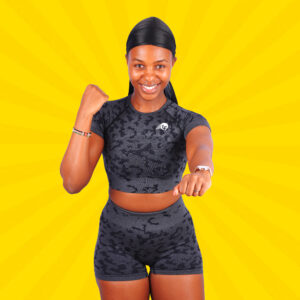 2 Piece Set Shorts & Crop top